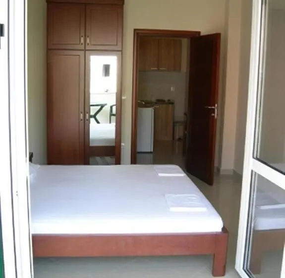 آپارتمان 1 خوابه با بالکن و چشم‌انداز دریا, Guest House Villa Pastrovka