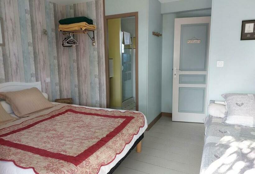 חדר קומפורט לשלושה, La Villa Vert Marine