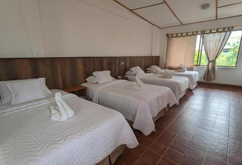اتاق استاندارد چهار تخته, Lava House Hostal