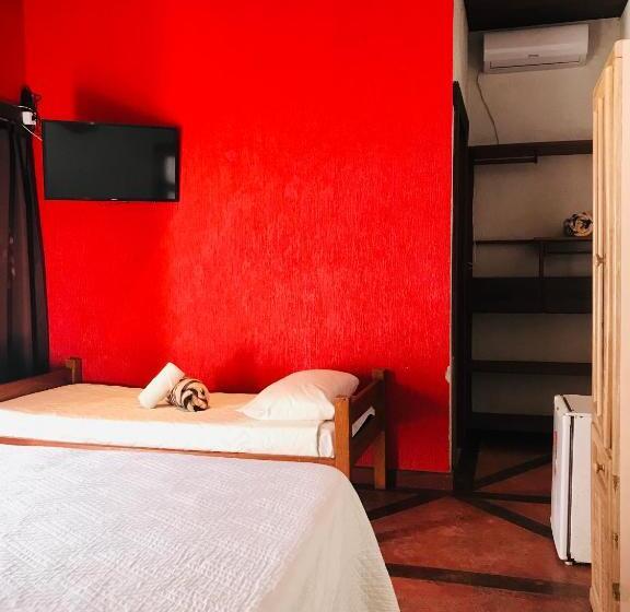 バルコニー付スタンダード４ベッドルーム, Pousada Aloha Beach House