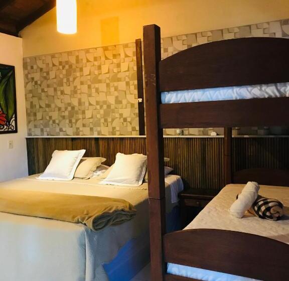 スーペリアの４人部屋, Pousada Aloha Beach House