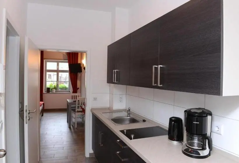 1ベッドルームアパートメント, Pension Typisch Naumburg