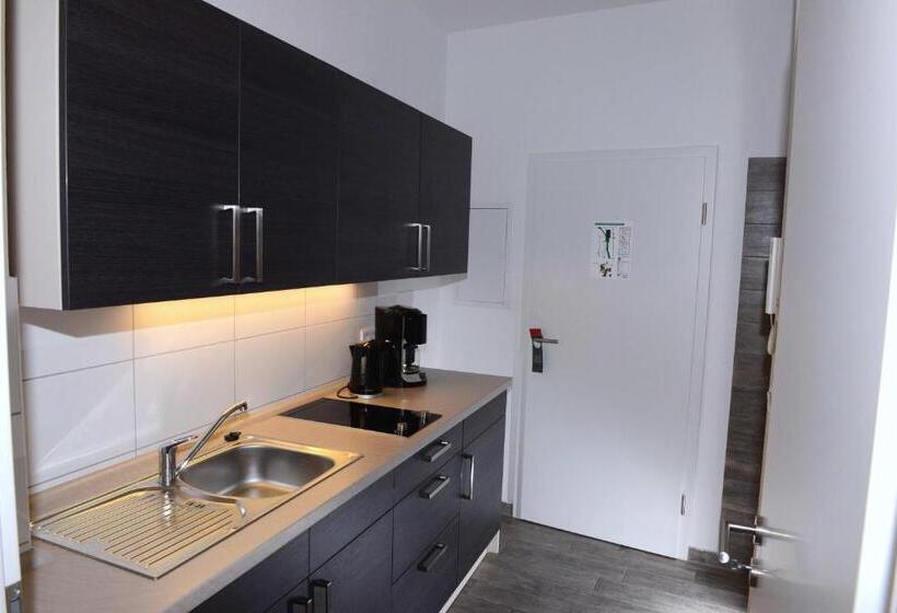 آپارتمان 1 خوابه, Pension Typisch Naumburg