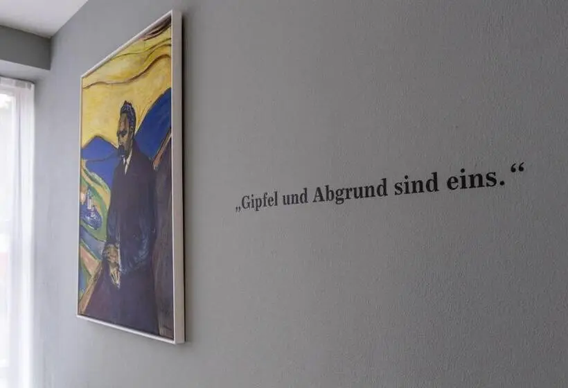 テラス付き1ベッドルームアパートメント, Pension Typisch Naumburg