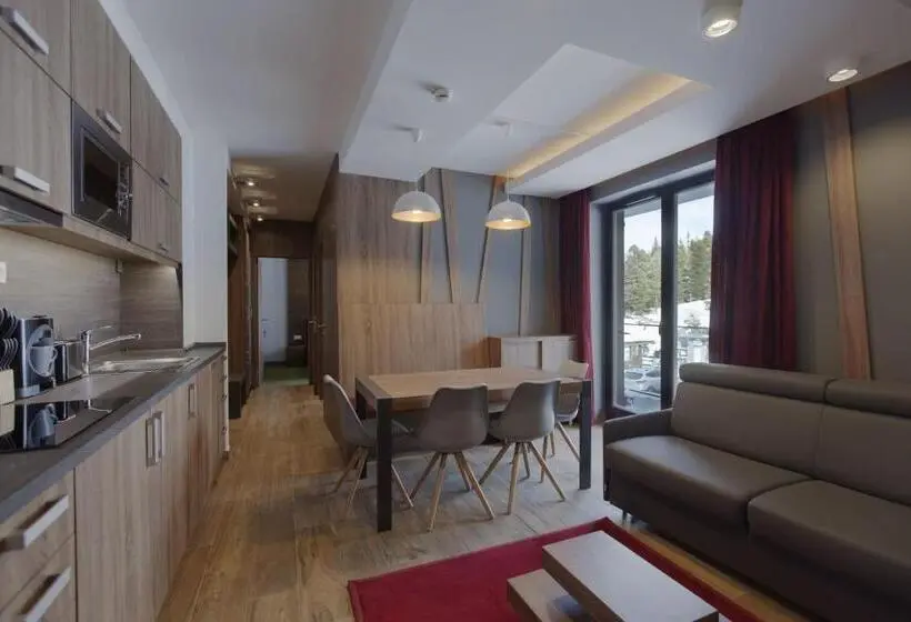 2ベッドルームアパートメント, Apparthotel Silbersee