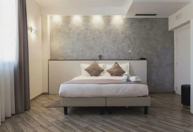 キングサイズベッドのデラックスルーム, Bhl Boutique Rooms Legnano