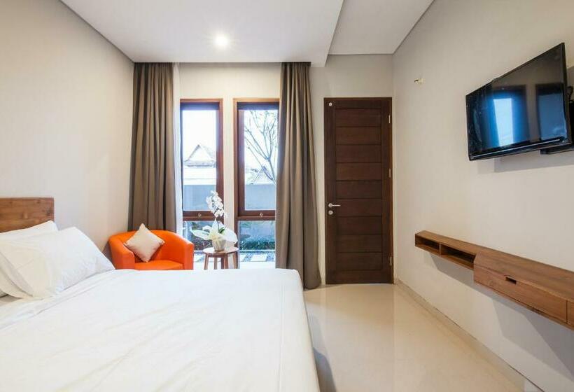 חדר דחוקס עם מיטת קינג, Eclipse Kerobokan