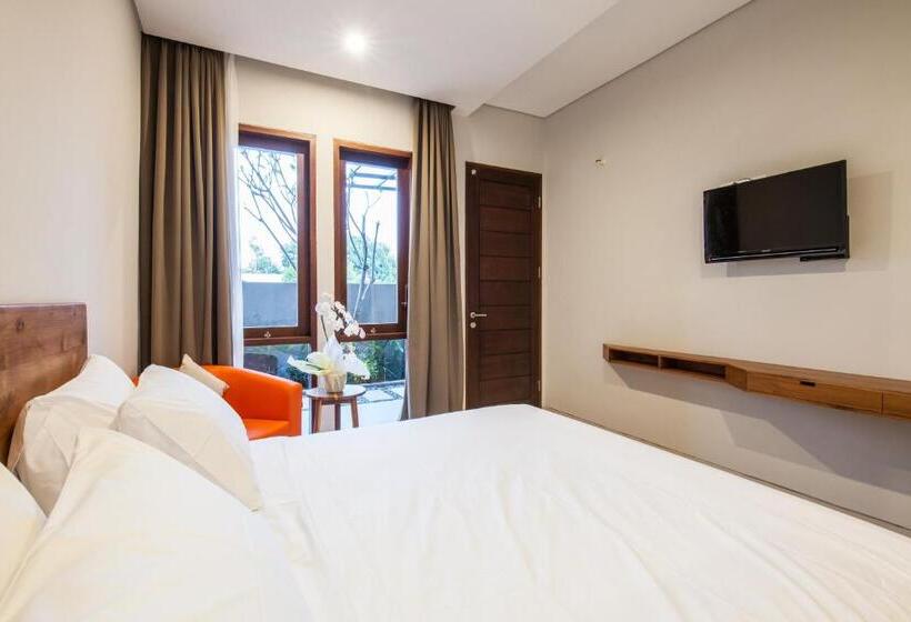 חדר דחוקס עם מיטת קינג, Eclipse Kerobokan