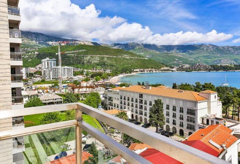 آپارتمان 1 خوابه با چشمانداز دریا, Gufo Apart