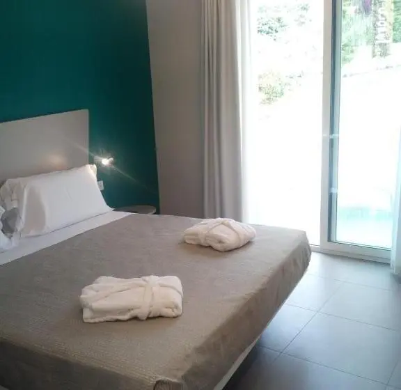 デラックス1ベッドルームアパートメント、プールビュー, Ciclope Resort