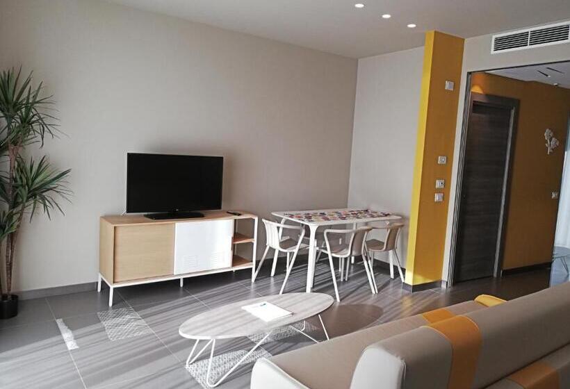 침실 1개 디럭스 아파트, Ciclope Resort