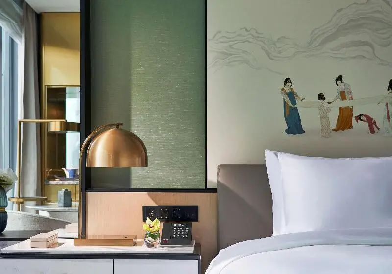 キングサイズベッドのエクゼクティブルーム, Kempinski Hotel Hangzhou