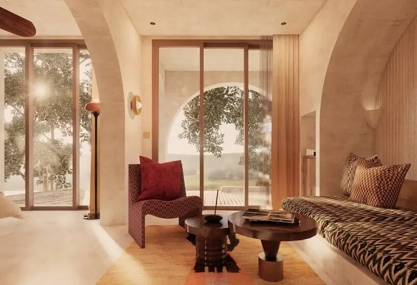 Junior Suite mit Meerblick, Nômade Temple Ibiza