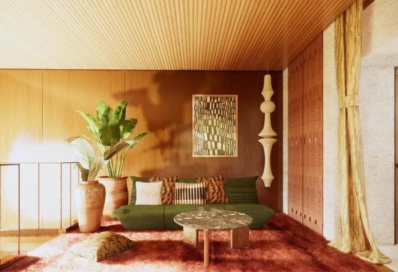 Suite Kingsize Bett, Nômade Temple Ibiza