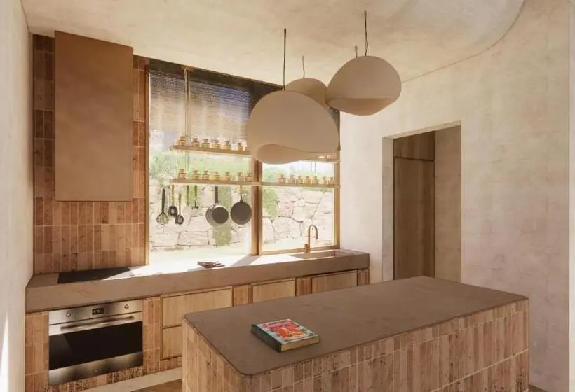 Luxus Suite mit Meerblick, Nômade Temple Ibiza