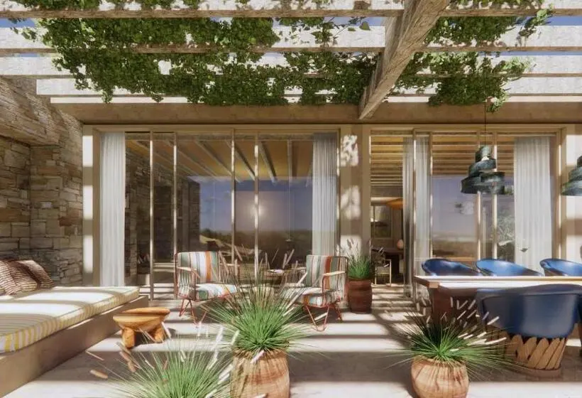 Luxus Suite mit Meerblick, Nômade Temple Ibiza