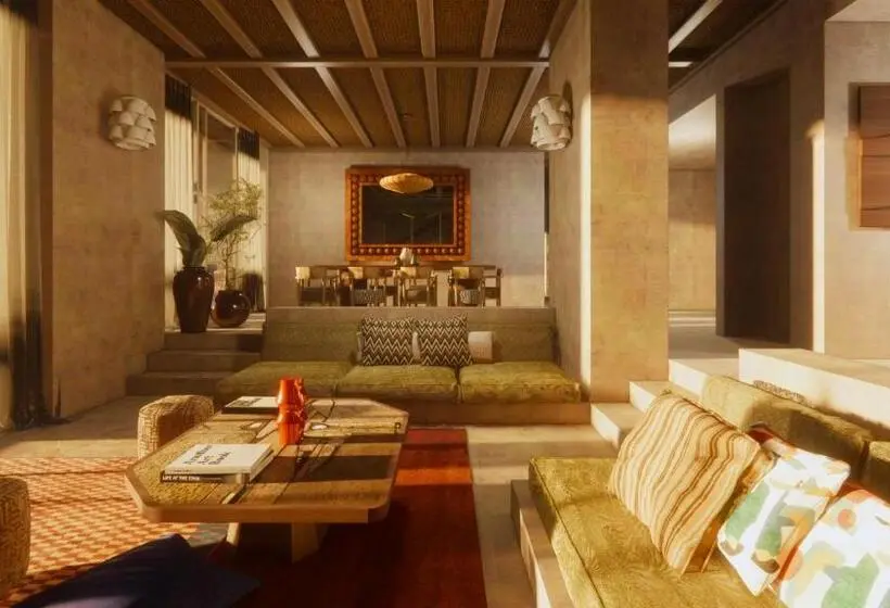 Luxus Suite mit Meerblick, Nômade Temple Ibiza