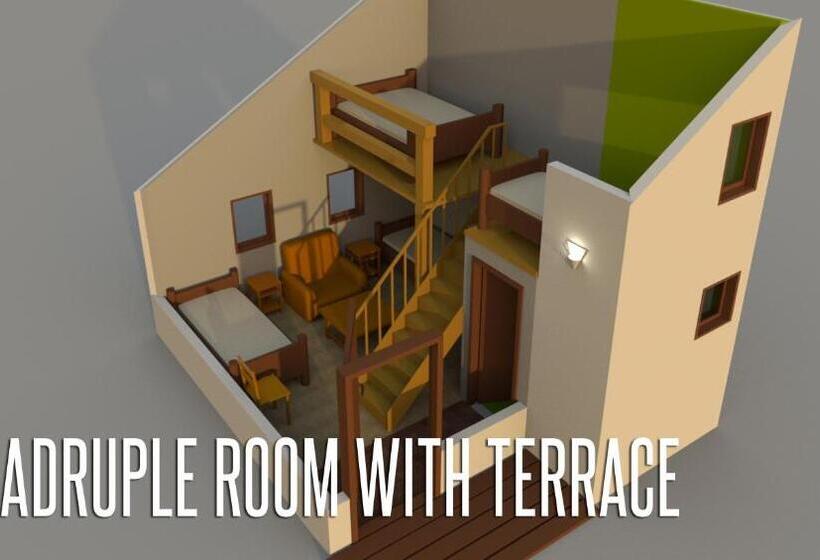 اتاق استاندارد چهار تخته, Guesthouse Zvono