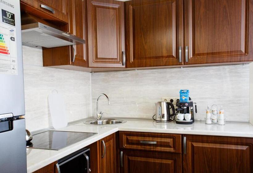 آپارتمان 1 خوابه همکف, Apart Hotel Vegus