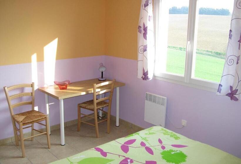 带1个卧室带花园景观的公寓, Gites Des Camparros