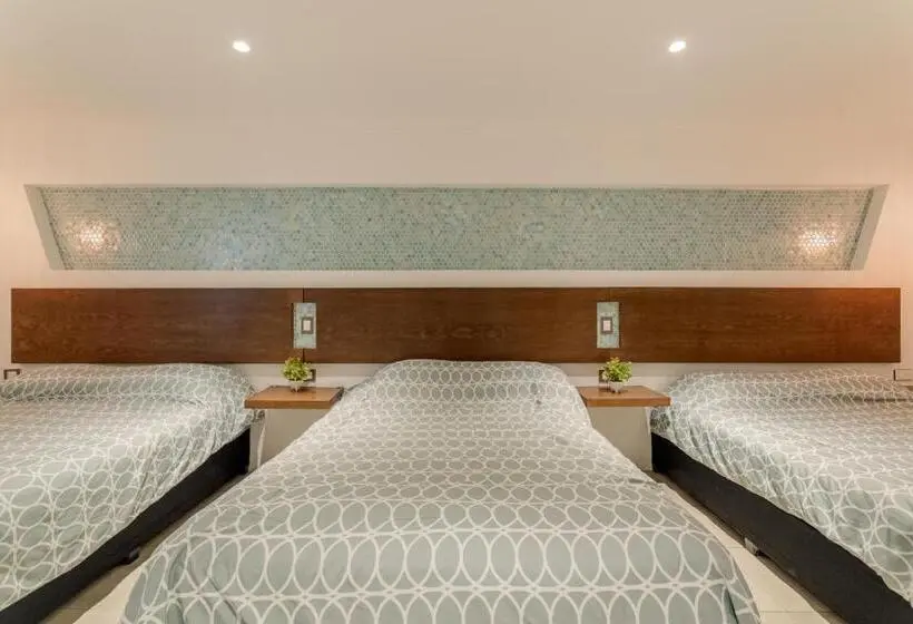 1ベッドルームのデラックスアパートメント, Casa Nami Cancún Beachside Suites