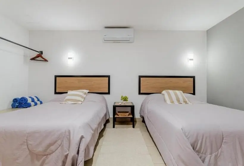 2ベッドルームのスーペリアアパートメント, Casa Nami Cancún Beachside Suites