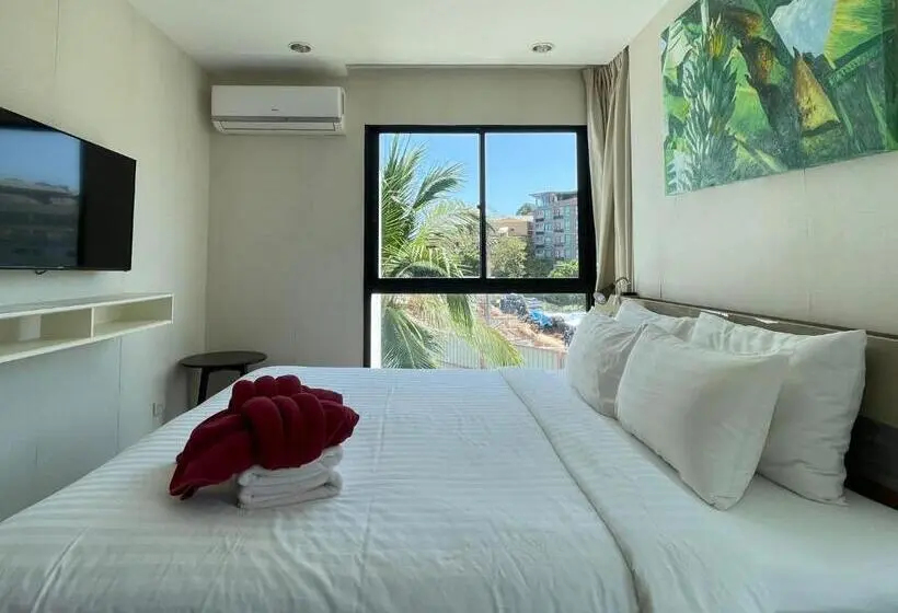バルコニー付き１ベッドルームアパートメント, The Title Rawai Aparthotel By Hss