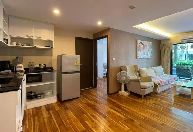 テラス付き１ベッドルームアパートメント, The Title Rawai Aparthotel By Hss
