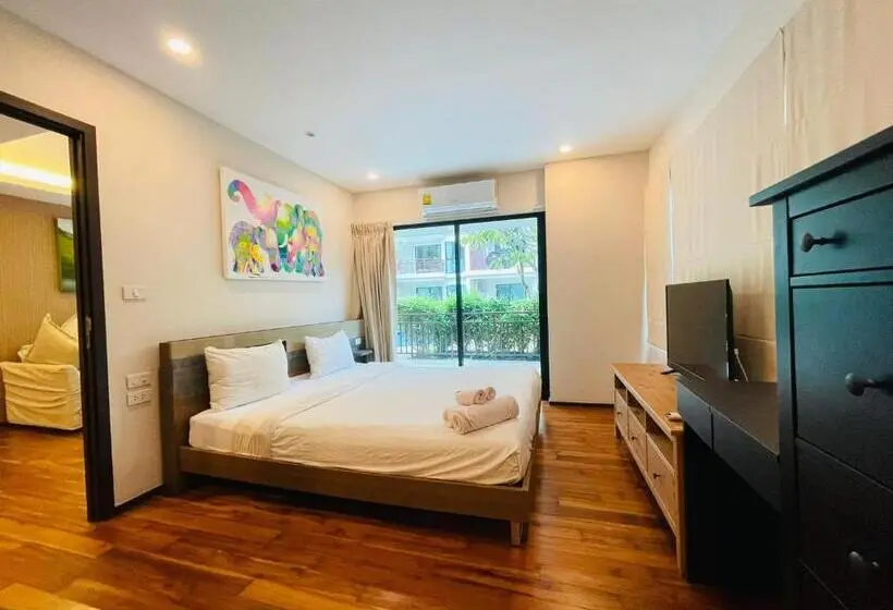 ２ベッドルームデラックスアパートメント, The Title Rawai Aparthotel By Hss