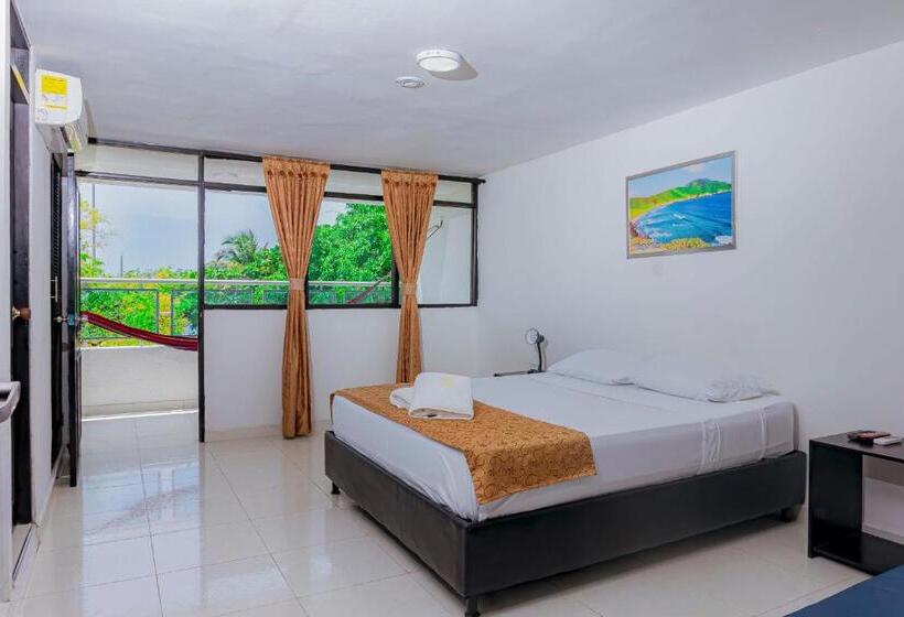 디럭스 룸 바다 전망, Sol Inn Santa Marta