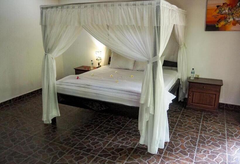 Кровать в Общей Комнате, Scuba Tribe Bali Dive Resort