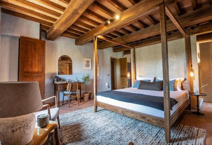 带大床的豪华间, Borgo Castello Panicaglia