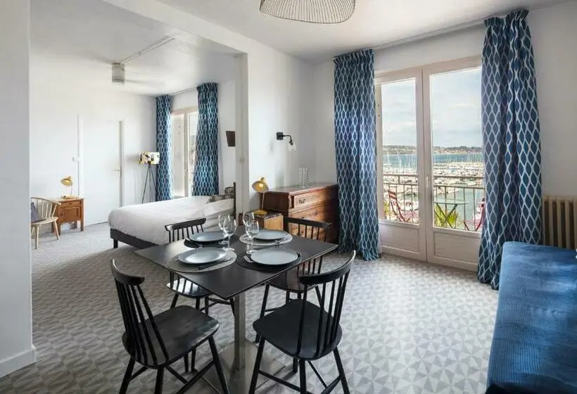オーシャンビューバルコニー付スタンダードワンルーム, Residence Le Beau Rivage