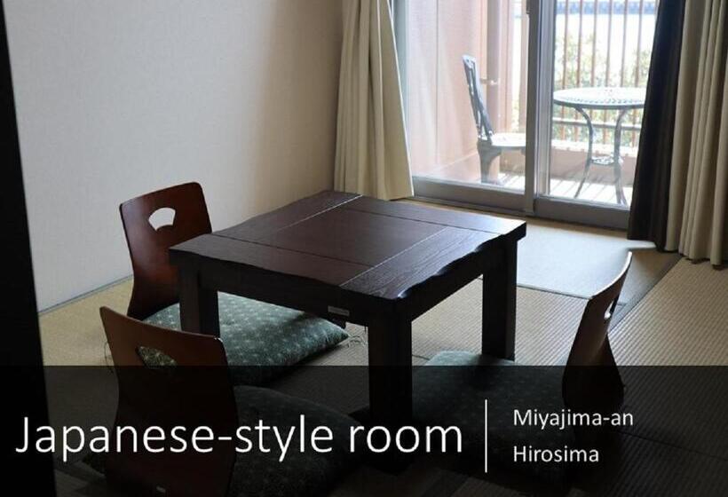 スタンダードルーム, Ryokan With Natural Hot Springs And Okonomiyaki Miyajimaan Hiroshima