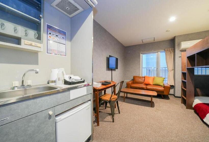 Quarto Familiar Deluxe, Residence Hotel Stripe Sapporo