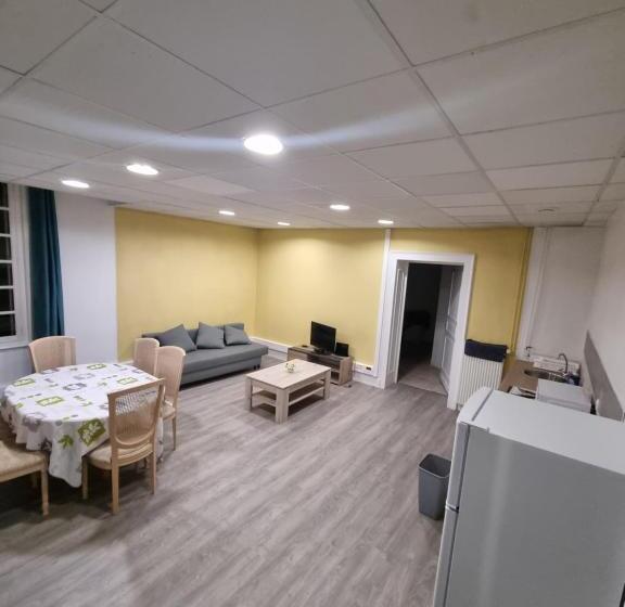 غرفة قياسية رباعية مطلة على الحديقة, Manoir De Bolbec