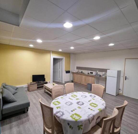 غرفة قياسية رباعية مطلة على الحديقة, Manoir De Bolbec