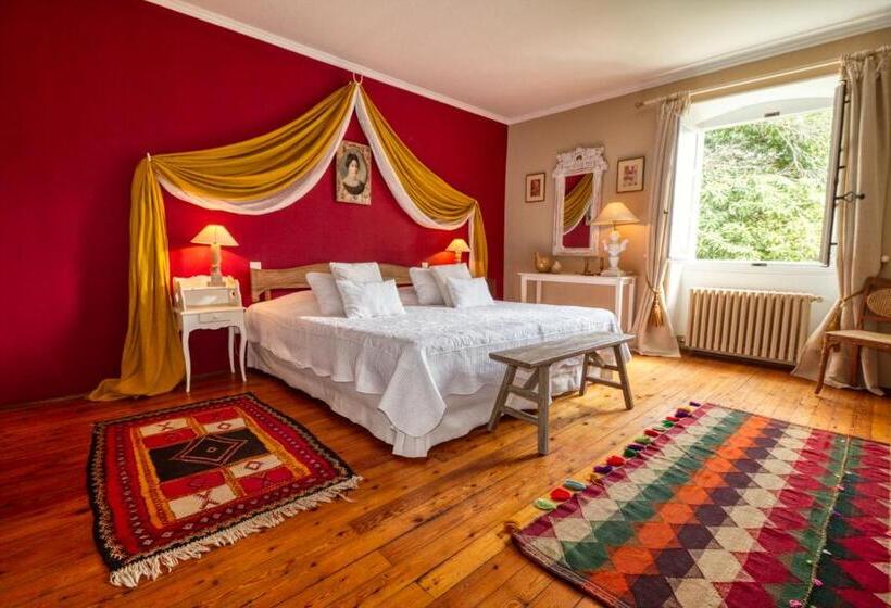 غرفة قياسية مطلّة علي الحديقة, Mas D Escattes