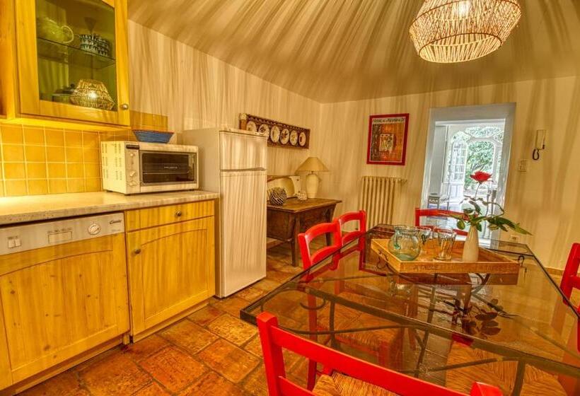 شقة غرفة نوم واحدة بالطابق الأرضى, Mas D Escattes