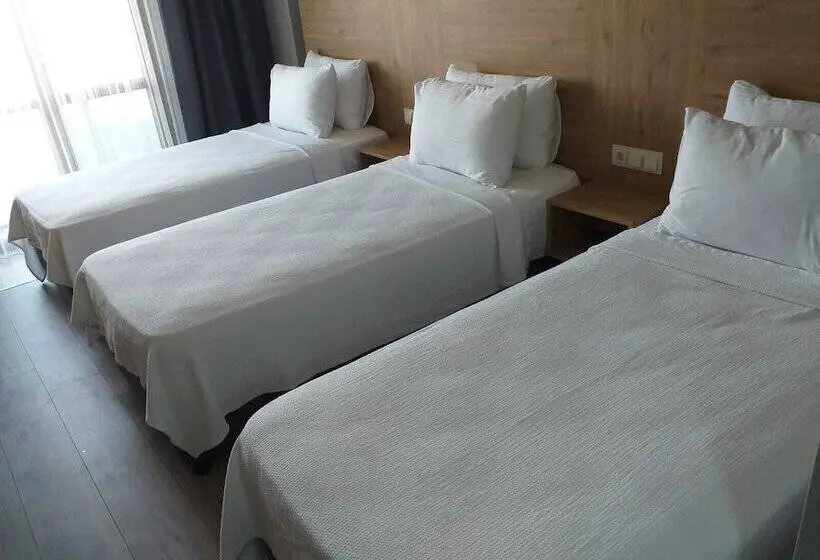 Standard Kolmen Hengen Huone Puutarhanäkymä, Nehi̇r Hotel Keşan