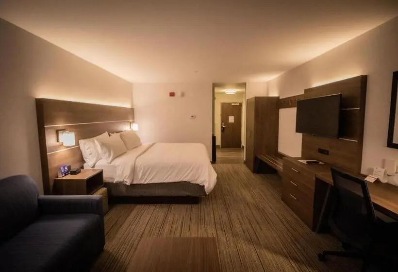 キングサイズベッドのスイートルーム, Holiday Inn Express & Suites Boston South Randolph, An Ihg