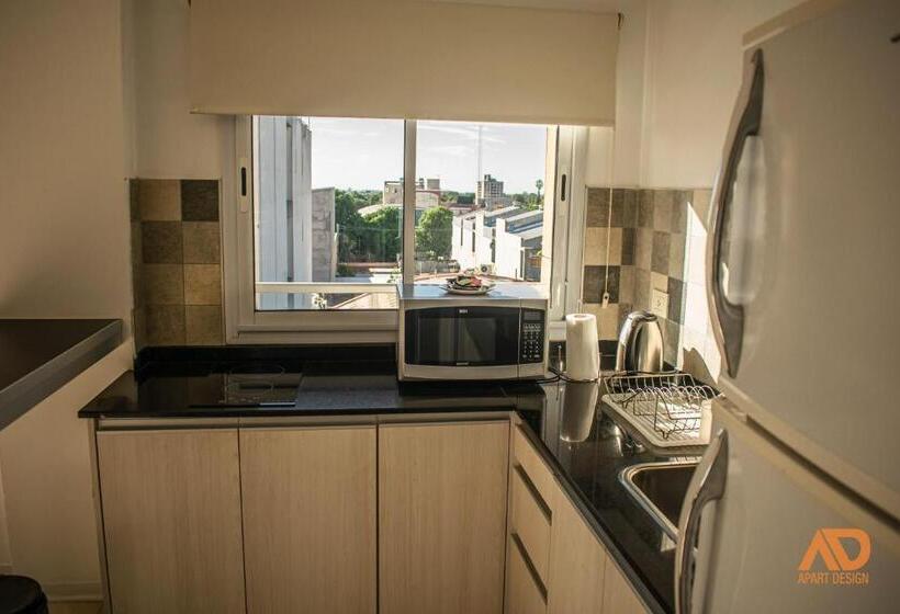 آپارتمان 1 خوابه با بالکن, Apart Design