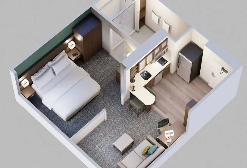 身障者適用スイートルーム, Staybridge Suites Wisconsin Dells Lake Delton, An Ihg