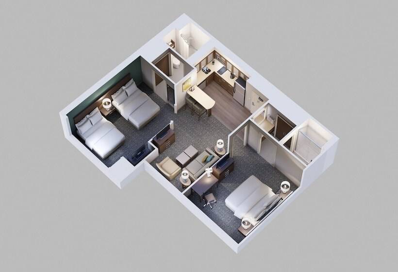 Люкс Адаптированный для Инвалидов, Staybridge Suites   Wisconsin Dells   Lake Delton, An Ihg