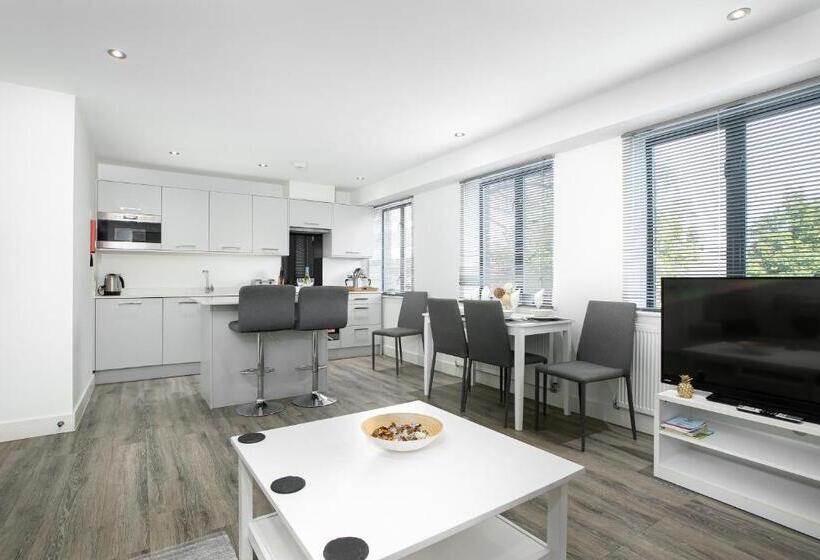 Апартаменты 1 Спальня, Reading Kings Road Lodge By Creatick Apartments