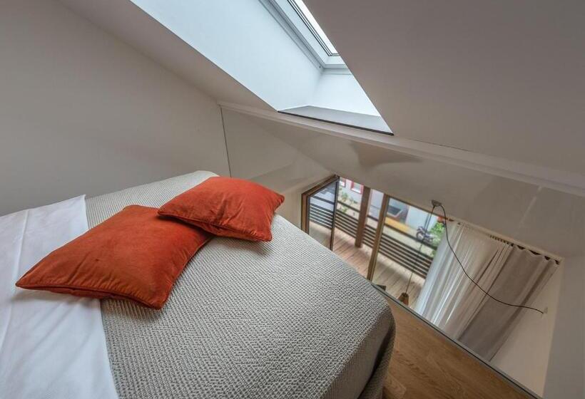 Апартаменты 1 Спальня с Балконом, Ferienwohnungen Boardinghouse Bodensee