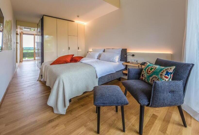 带1个卧室的带阳台的公寓, Ferienwohnungen Boardinghouse Bodensee