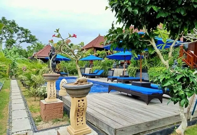 Deluxe-villa 1 Makuuhuone, Tatak Bunut Villa Ceningan