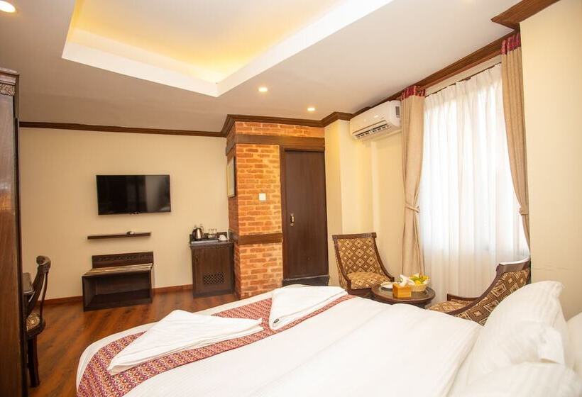 اتاق لوکس یک تخته, Pashupati Boutique Hotel & Spa