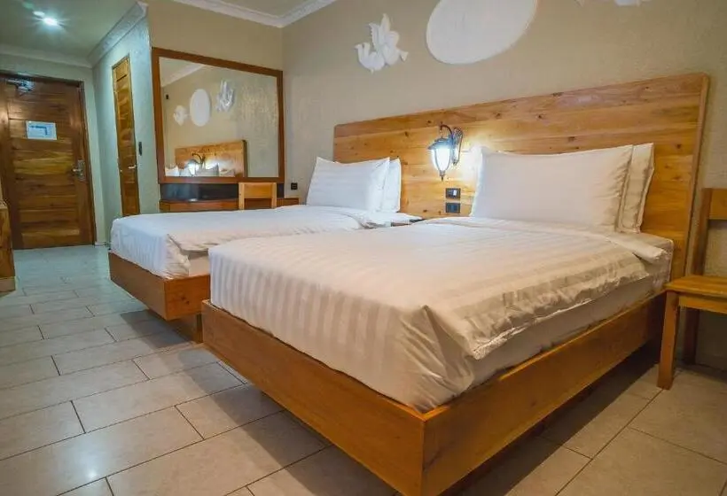 اتاق استاندارد با چشم‌انداز استخر, Roman Empire Panglao Boutique Resort